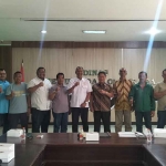 Rapat terkait pelaksanaan Liga 4 di Kabupaten Pasuruan.