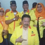 Anton Setiadjie, Ketua DPW Partai Berkarya bersama caleg Dapil 1 Takim