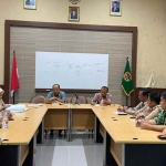 Kantor Pertanahan (Kantah) Kabupaten Pasuruan saat melaksanakan kegiatan pembinaan petugas loket. (Ist)