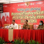 Kegiatan OJT Pengendalian PPOK dan Asma di Kota Kediri. Foto: Ist