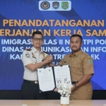 Kerja sama strategis antara Diskominfo Trenggalek dengan Kantor Imigrasi Kelas II Non TPI Ponorogo.