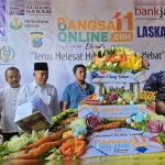 Dari kiri, Ketua DPW PAN Jatim Ahmad Rizki Sadig, CEO BANGSAONLINE M. Mas