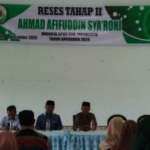 Anggota DPRD Kabupaten Mojokerto dari Fraksi PPP, Ahmad Afifuddin Sya