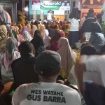 Gus Barra saat menjelaskan program-program Mubarok.