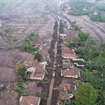 Kondisi wilayah terdampak erupsi Semeru