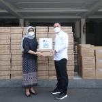 Wali Kota Eri menerima bantuan alat pendeteksi virus Corona, GeNose C19 dari PT Yekape, Jumat (21/5/2021).