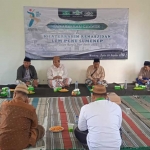 Diskusi dalam rangka memperingati Hari Santri Nasional 2024 yang digelar LTM PCNU Sumenep dengan tema "Amankan Aset NU Lewat Labelisasi Masjid".