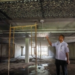  Kondisi bangunan yang ada di Kawasan Alun-alun Kota Kediri.