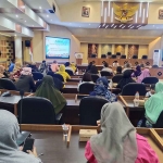 Puluhan pedagang saat menemui Komisi I DPRD Kabupaten Tuban untuk melakukan audiensi, Kamis (12/1/2023)
