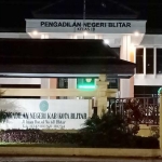 Kantor Pengadilan Negeri Blitar di Jalan Imam Bonjol Kota Blitar.