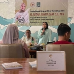 Anggota MPR RI Fraksi Partai Kebangkitan Bangsa (F-PKB), Hj. Ratna Juwita Sari, saat menggelar sosialisasi empat pilar kebangsaan.