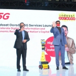 Launching jaringan 5G Indosat di Jakarta. (foto: ist)