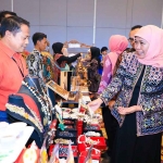 Gubernur Khofifah saat memimpin Misi Dagang dan Investasi Jatim-Banten.
