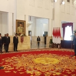 Presiden Jokowi Lantik Sulaiman Jadi Dubes RI untuk Argentina. Foto: Ist