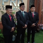 Tiga pimpinan DPRD Kota Batu periode 2024-2029
