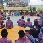 Camat Gempol Taufiqul Ghony saat acara halal bihalal dengan seluruh PPDI (Persatuan Perangkat Desa Indonesia) Kecamatan Gempol pada Selasa (10/05/2022).