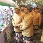 Wali Kota Pasuruan, Saifullah Yusuf, saat meninjau salah satu stan di Pasuruan City Expo.