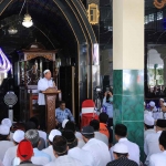 Kegiatan Peringatan Isra Miraj, Kanwil Kemenkumham Jatim di Aula Raden Wijaya, Kamis (23/2/2023).