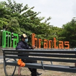Taman Brantas, salah satu taman di Kota Kediri yang akan ditutup pada tanggal 31 Desember 2021. Foto: Ist.