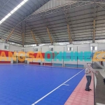 GOR Pertamina ITS, lokasi Turnamen Futsal Riski Sadig Championship 2025. Foto: BANGSAONLINE