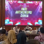 Talkshow pencegahan korupsi melalui pengendalian gratifikasi di Sabha Mandala Madya, Balai Kota Mojokerto.