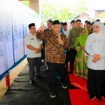 Gubernur Khofifah saat berada di Gedung Gedung Gus Dur RSU Muslimat NU Ponorogo.