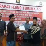 Bupati Ngawi Ir Budi Sulistyono saat menyambangi secara mendadak kantor Dispendukcapil. 