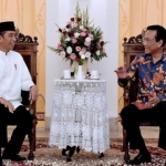 Presiden Jokowi dan Sri Sultan Hamengku Buwono X. Foto: democrazy
