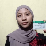 Nafa Vanya Putri (17), salah satu peserta JKN yang beralamatkan di Kecamatan Tarokan, Kabupaten Kediri.