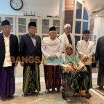 Para masyayikh saat pertemuan di kediaman KH Nurul Huda Jazuli di Pondok Pesantren Al Falah Ploso Kediri, Sabtu (20/6/2026). Foto: BANGSAONLINE