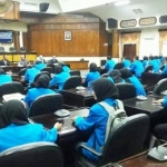 Public hearing di gedung paripurna DPRD Tuban.