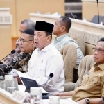 Menteri ATR/BPN saat menghadiri RDP dengan Komisi II DPR RI.