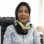 Siti Aminatus Zuriyah, Dirut PDAM Gresik. foto: SYUHUD/ BANGSAONLINE