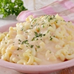 Resep Makaroni Bayam, Ide Camilan dan Bekal Sekolah. Foto: Ist