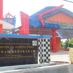 Posko Induk Pemadam Kebakaran milik Satpol PP Ngawi yang baru saja selesai dibangun di Jl. M.H. Thamrin 12.