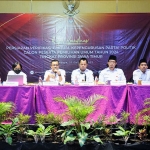 KPU Jatim saat rapat koordinasi terkait persiapan verifikasi faktual kepengurusan partai politik calon peserta Pemilu 2024.