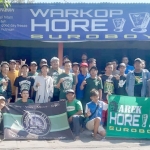 Komunitas Pasukan Hore Surabaya dalam satu kegiatan, belum lama ini. foto: ist.