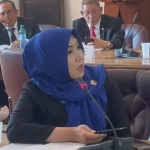 Lia Istifhama saat kunker di Rumania beberapa waktu lalu. (dok. Ist)