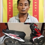 Moh Ali diamankan beserta barang bukti Motor Honda Beat.