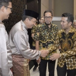 Wagub Jatim Emil Dardak saat hadir dalam POGI Night di Dyandra Convex, Surabaya.