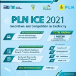 Para generasi muda yang punya ide menarik terkait kelistrikan bisa ikut dalam ajang PLN ICE 2021.