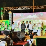 Festival Santri yang diselenggarakan di depan Pendopo Kabupaten Situbondo.