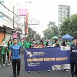 Kegiatan yang digelar oleh Kantor Imigrasi Kediri di CFD Jalan Dhoho. Foto: Ist