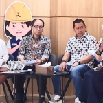 Direktur Utama Perumda Air Minum Tugu Tirta Kota Malang, Priyo Sudibyo, saat menjadi narasumber BTAM Water Forum 2025.