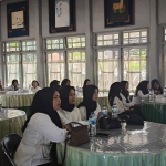 Para peserta program Sang Kapten atau akronim dari Sertifikasi Angkatan Kerja Kompeten yang digagas Disnaker Kabupaten Blitar.