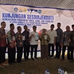 Kunjungan Sesdirjendikti untuk meninjau hasil riset Universitas Trunojoyo Madura