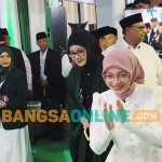 Wali Kota Kediri saat hadir dalam pembukaan Munas-Konbes NU 2026 di Ponpes Al-Falah. Foto: MUJI HARJITA/BANGSAONLINE