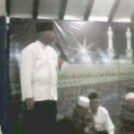 Bupati Malang Rendra Kresna saat memberikan sambutan.