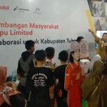 Suasana Semarak 100 % Tuban Expo.