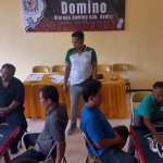 Para Atlet Domino Kabupaten Kediri saat bermain. (Ist).
